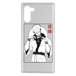 Чехол для Samsung Note 10 Магическая битва аниме - PrintSalon
