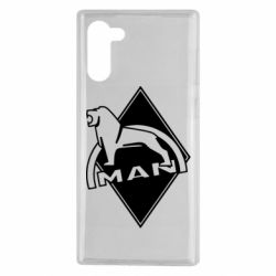 Чехол для Samsung Note 10 Man Art - PrintSalon