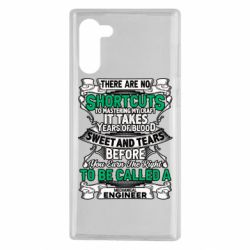 Чехол для Samsung Note 10 Mechanical Engineer - PrintSalon