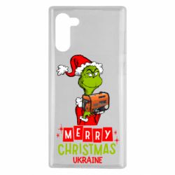 Чохол для Samsung Note 10 З Різдвом Христовим Україно-Грінч і Генератор - PrintSalon