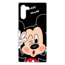 Чехол для Samsung Note 10 Mickey Kiss - PrintSalon