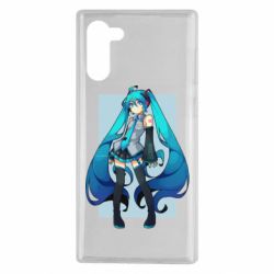 Чехол для Samsung Note 10 Miku art - PrintSalon