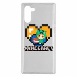 Чохол для Samsung Note 10 Minecraft Girl - PrintSalon
