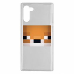 Чехол для Samsung Note 10 Minecraft Minimalist - PrintSalon