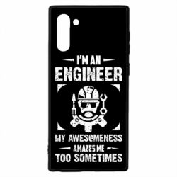 Чехол для Samsung Note 10 My awesomeness amazes me too sometimes - PrintSalon