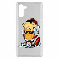 Чехол для Samsung Note 10 New Year's beer