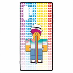 Чехол для Samsung Note 10 Plus 3D Roblox Rainbow - PrintSalon