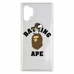 Чехол для Samsung Note 10 Plus A bathing ape peanuts