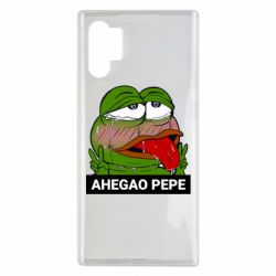 Чехол для Samsung Note 10 Plus Аhegao PePe - PrintSalon