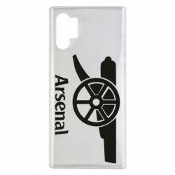 Чехол для Samsung Note 10 Plus Arsenal simple logo - PrintSalon