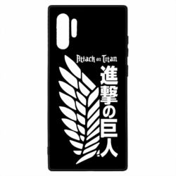 Чехол для Samsung Note 10 Plus Атака титанов. - PrintSalon