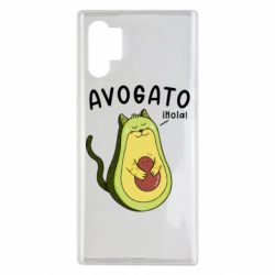 Чехол для Samsung Note 10 Plus Avogato Cat - PrintSalon