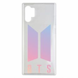 Чехол для Samsung Note 10 Plus BTS gradient logo - PrintSalon