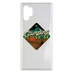 Чехол для Samsung Note 10 Plus Camping and forest - PrintSalon