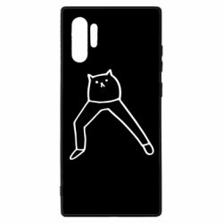 Чехол для Samsung Note 10 Plus Cat in pants - PrintSalon