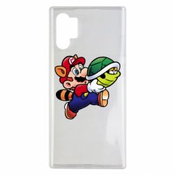 Чехол для Samsung Note 10 Plus Cute Mario with turtle - PrintSalon