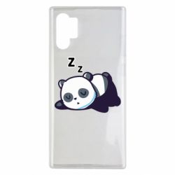 Чехол для Samsung Note 10 Plus Cute panda sleeping - PrintSalon