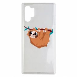 Чехол для Samsung Note 10 Plus Cute sloth - PrintSalon
