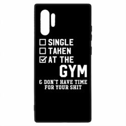 Чехол для Samsung Note 10 Plus DON'T HAVE TIME FOR YOUR SHIT - PrintSalon