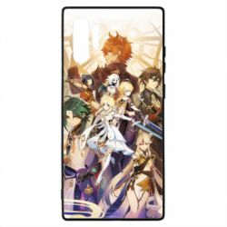 Чехол для Samsung Note 10 Plus Genshin Impact Characters - PrintSalon