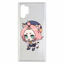 Чехол для Samsung Note 10 Plus Genshin Impact chibi Diona - PrintSalon