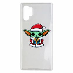 Чехол для Samsung Note 10 Plus Grogu Santa Claus - PrintSalon