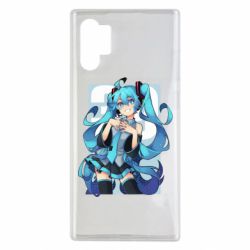 Чехол для Samsung Note 10 Plus Hatsune Miku art - PrintSalon