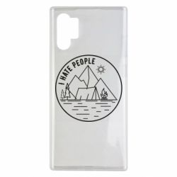 Чехол для Samsung Note 10 Plus I hate people - camper - PrintSalon