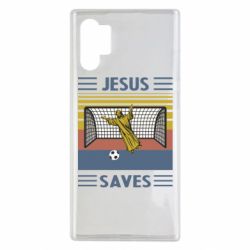 Чехол для Samsung Note 10 Plus Jesus will save - PrintSalon