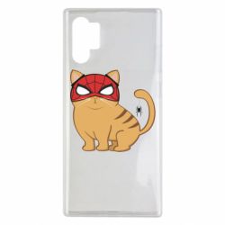 Чехол для Samsung Note 10 Plus Кот паук - PrintSalon