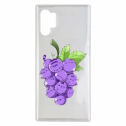 Чехол для Samsung Note 10 Plus Кот-виноград - PrintSalon