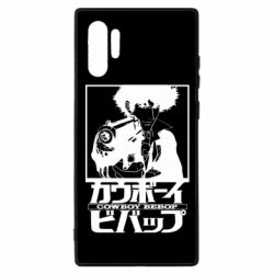 Чехол для Samsung Note 10 Plus Ковбой Бибоп с ружьем - PrintSalon