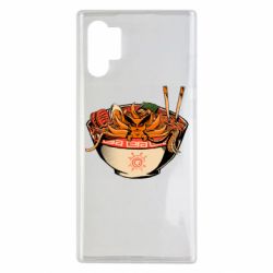 Чехол для Samsung Note 10 Plus Kurama in ramen - PrintSalon
