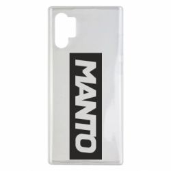 Чехол для Samsung Note 10 Plus Манто лого - PrintSalon