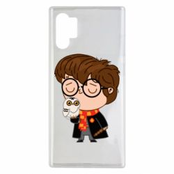 Чехол для Samsung Note 10 Plus Милый Гарри с совой - PrintSalon