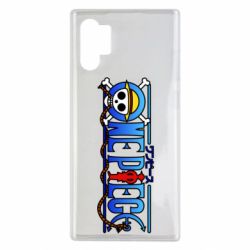 Чехол для Samsung Note 10 Plus One Piece Logo Skull - PrintSalon