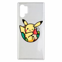 Чехол для Samsung Note 10 Plus Pikachu with ketchup