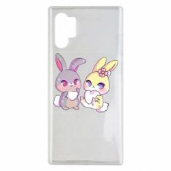 Чехол для Samsung Note 10 Plus Rabbits In Love - PrintSalon