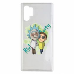 Чехол для Samsung Note 10 Plus Rick and Morty voodoo doll