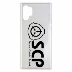 Чохол для Samsung Note 10 Plus SCP logo text - PrintSalon