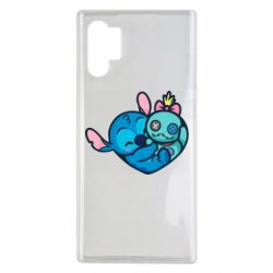 Чехол для Samsung Note 10 Plus Стич с куклой