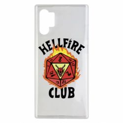 Чехол для Samsung Note 10 Plus Stranger Things: Hellfire club - PrintSalon