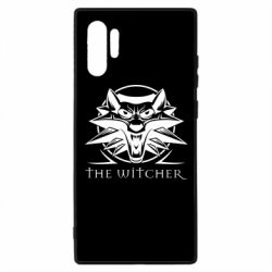 Чехол для Samsung Note 10 Plus The witcher wolf