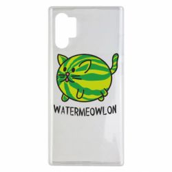 Чехол для Samsung Note 10 Plus Watermeowloon - PrintSalon
