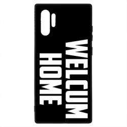 Чехол для Samsung Note 10 Plus Welcum Home