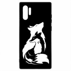 Чехол для Samsung Note 10 Plus Wolf And Fox - PrintSalon