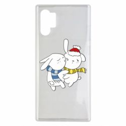 Чехол для Samsung Note 10 Plus Зайцы - PrintSalon