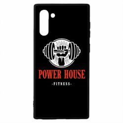 Чехол для Samsung Note 10 Powerhouse fitness - PrintSalon