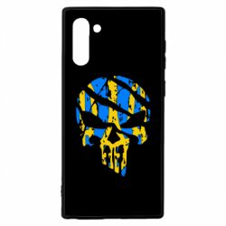 Чохол для Samsung Note 10 Punisher Coat of arms of Ukraine - PrintSalon