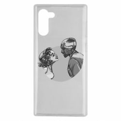 Чехол для Samsung Note 10 Retro Wanda and Vision - PrintSalon